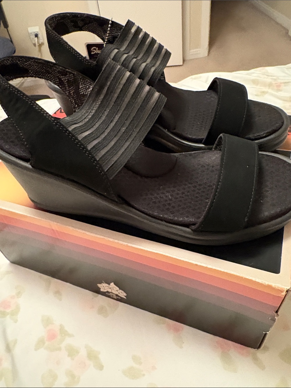 Skechers Women's Black Sandals